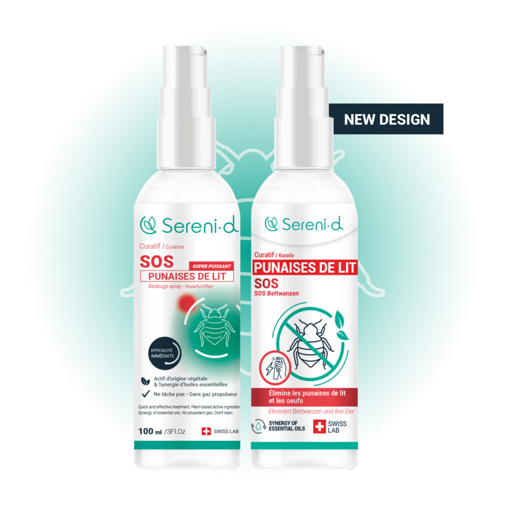 Spray SOS anti-punaises de lit – Traitement naturel SERENI-D