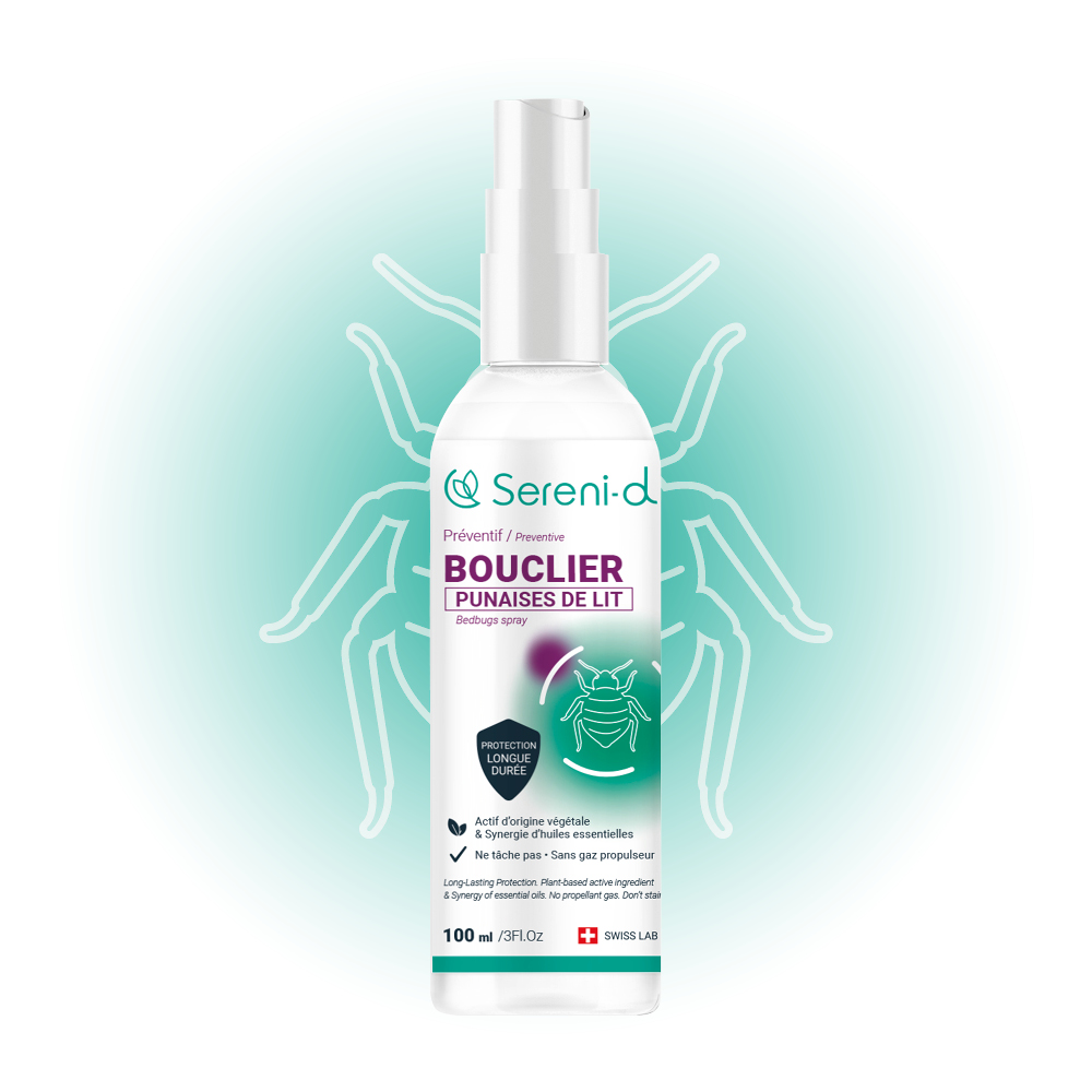 BOUCLIER Traitement préventif Naturel ANTI-PUNAISES DE LIT - 100mL