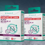 chinches de cama placa de viaje