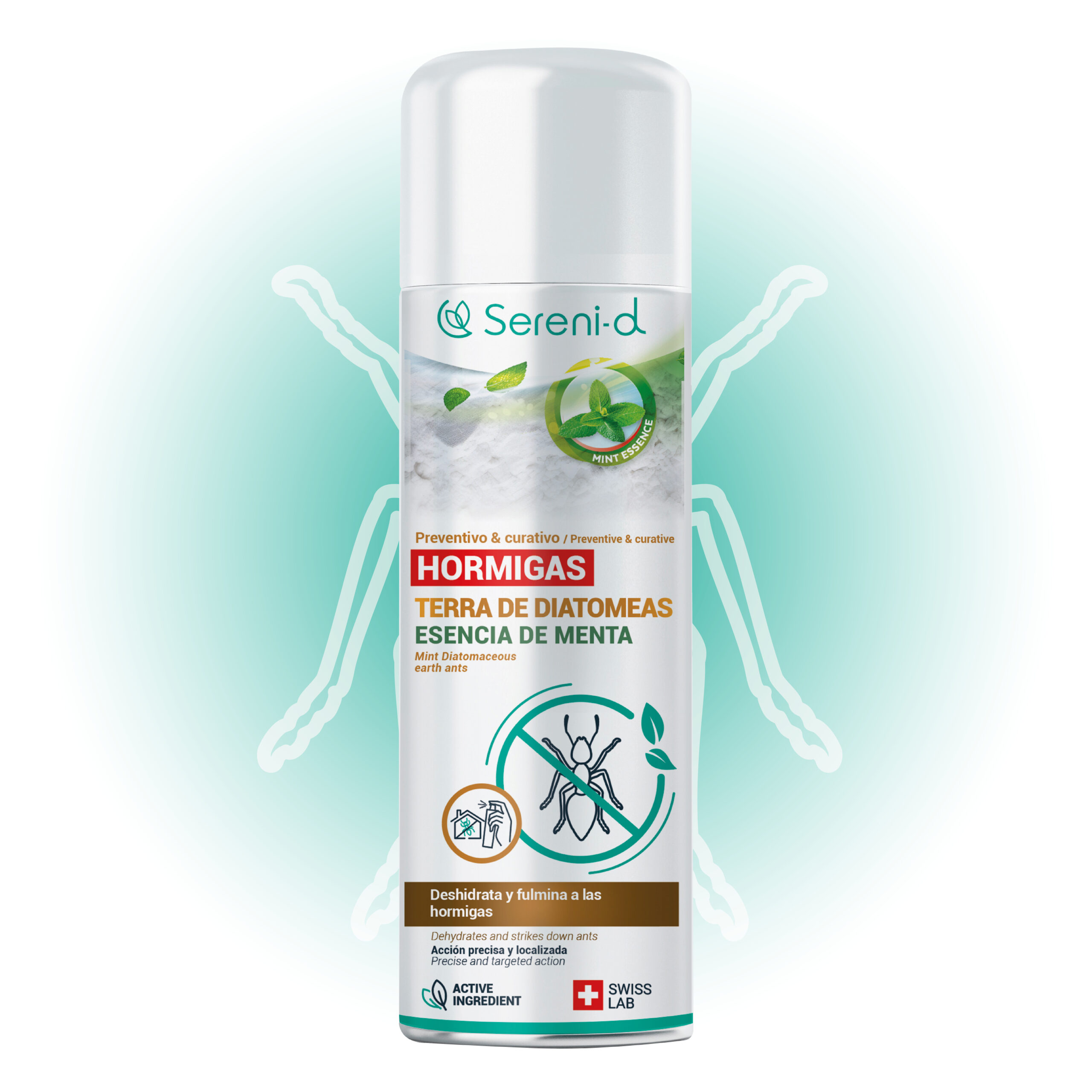 Tierra de Diatomeas con Aceite Esencialenthe