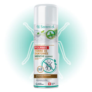 Terre de diatomée huile essentielle menthe