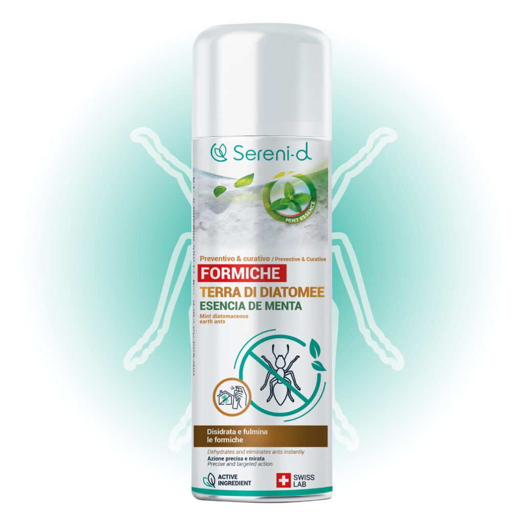 Terra di Diatomee con Olio Essenzialementhe