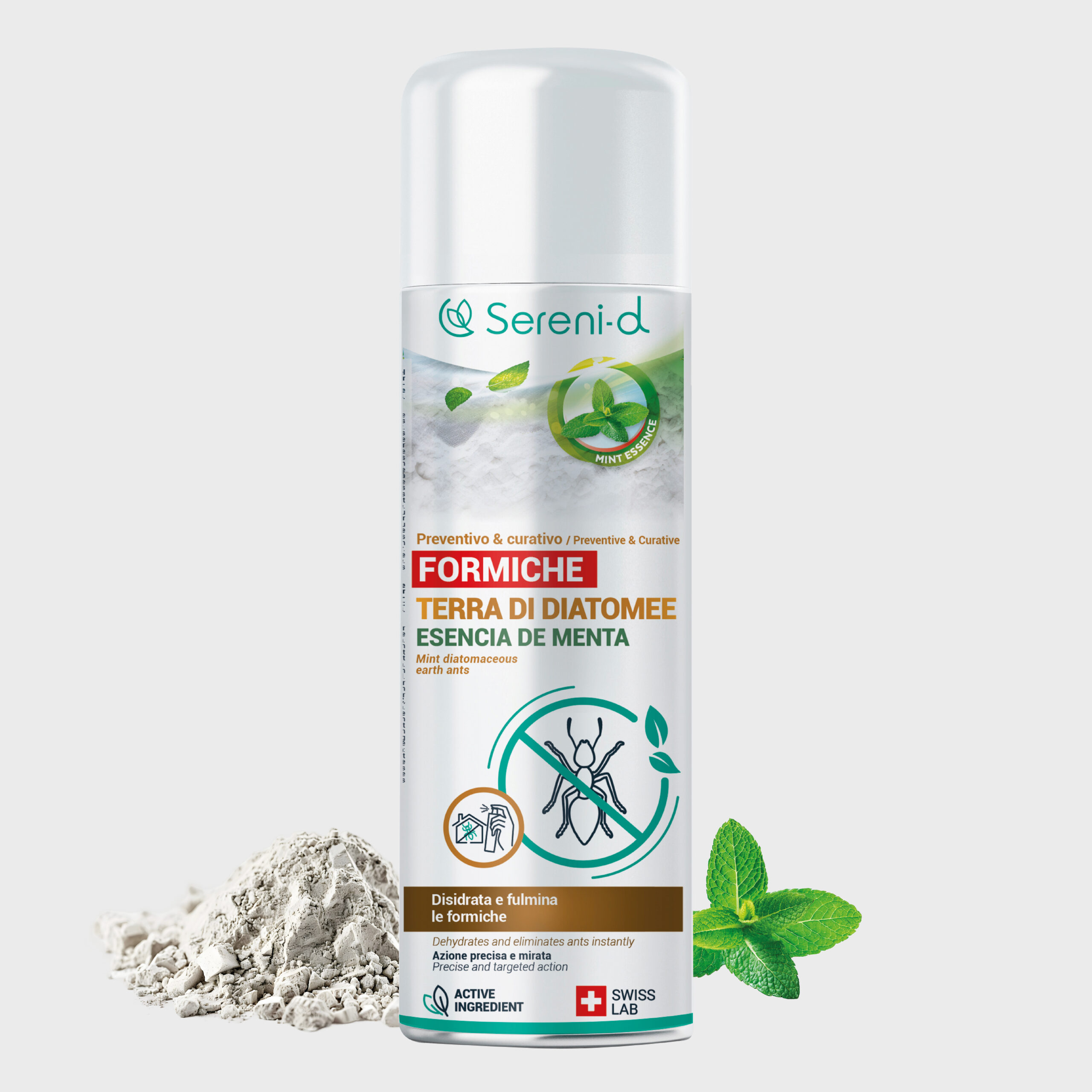 Kieselgur mit Ätherischem Öl