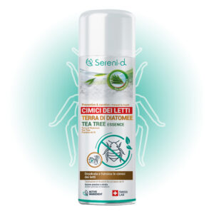 Terra di Diatomee al Tea Tree per Cimici dei Letti
