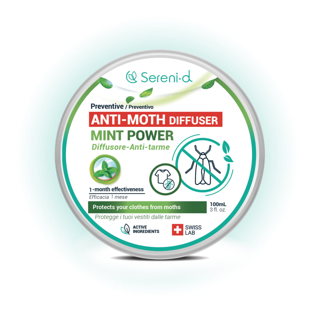 MINT POWER – Textile Moth Repellent Diffuser