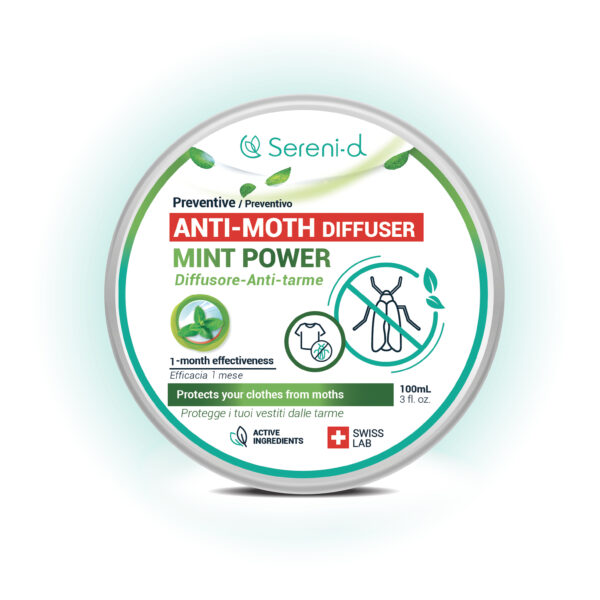 MINT POWER – Textile Moth Repellent Diffuser