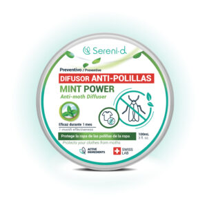 MINT POWER – Difusor Repelente de Polillas Textiles