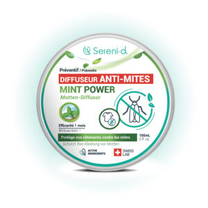 DIFFUSEUR Répulsif Anti-Mites Textiles MINTPOWER
