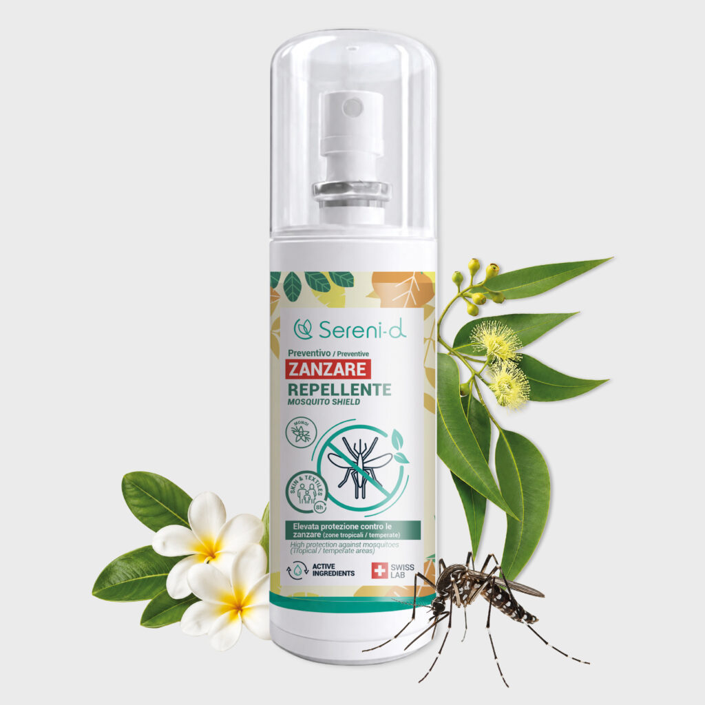 ANTI-ZANZARE MONOÏ / Repellente Corpo & Tessuti